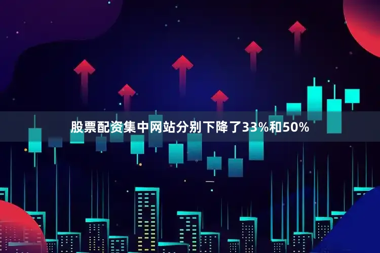 股票配资集中网站分别下降了33%和50%